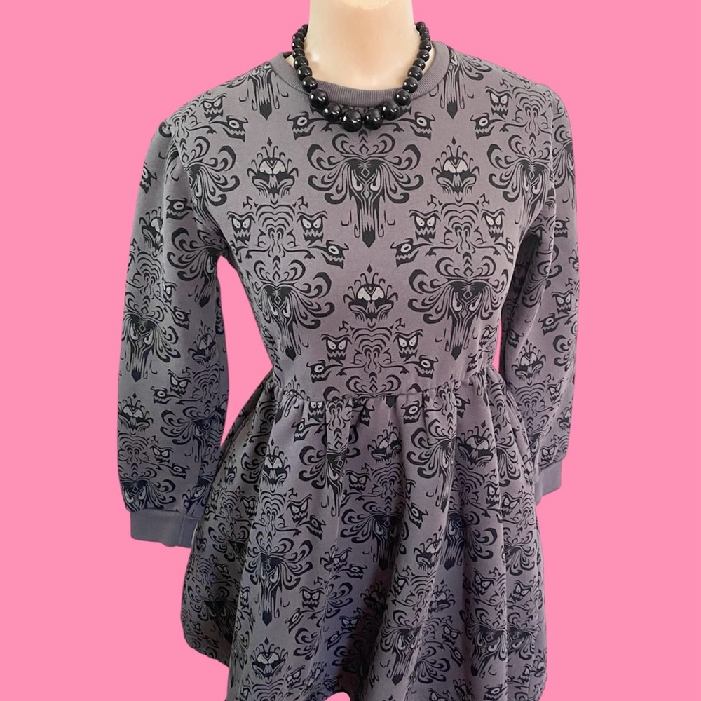 Cakeworthy Haunted Mansion Glow in the Dark Dress Small Petite